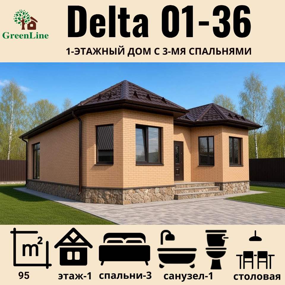 Delta 01-36 I Дом, который держит форму и тепло