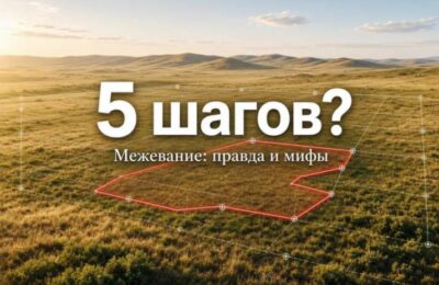 Межевание земельного участка за 5 шагов? Их может быть 25