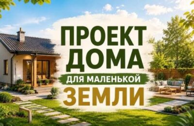 Проект дома для маленького участка: 4 сотки или 150 м² жилья?